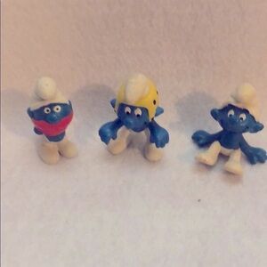 Smurf Figurine Set